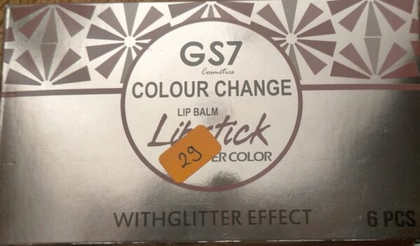 COLOUR CHANGE LIP BALM LIPSTICK WITH GLITTER EFFECT