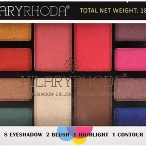 8 EYESHADOW 
2 BLESS 
1 HIGHLIGHTER 
1 CONTOR
